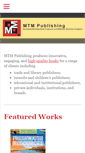 Mobile Screenshot of mtmpublishing.com